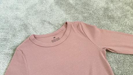 Vrúbkované tričko h&m 158/164, h&m,158