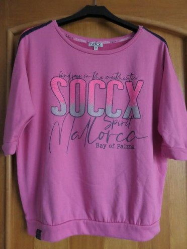 Soccx original stylova, trendy, super mikina m/l, soccx,l
