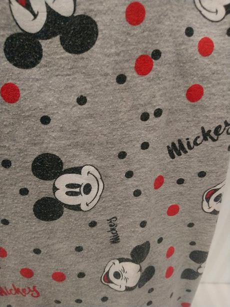 Dámsky sivý top s motívom mickey, disney, xs, disney,xs