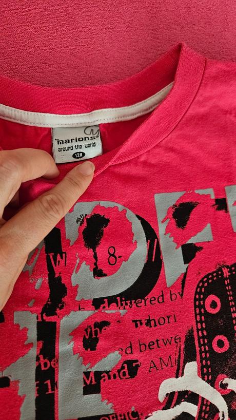 Dievčenské tričko veľkosť 128, 128