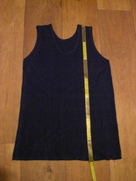 Tmavomodré tričko bez rukávov xl nenosene, xl
