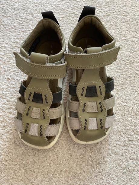 Kožené sandalky, ecco,26