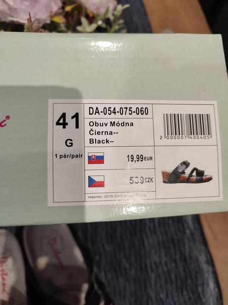 Dámske sandále veľ.41, 41