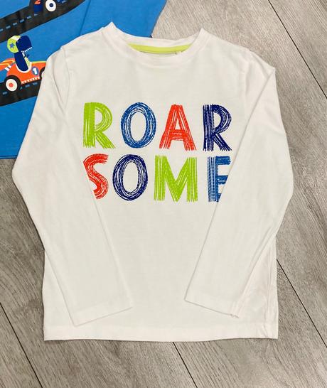 2x dinko tričko veľ. 122, f&f,122