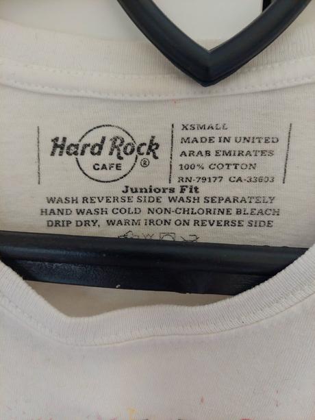 Tricko hard rock xs, xs