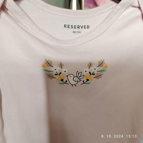 Detské body reserved, reserved,80