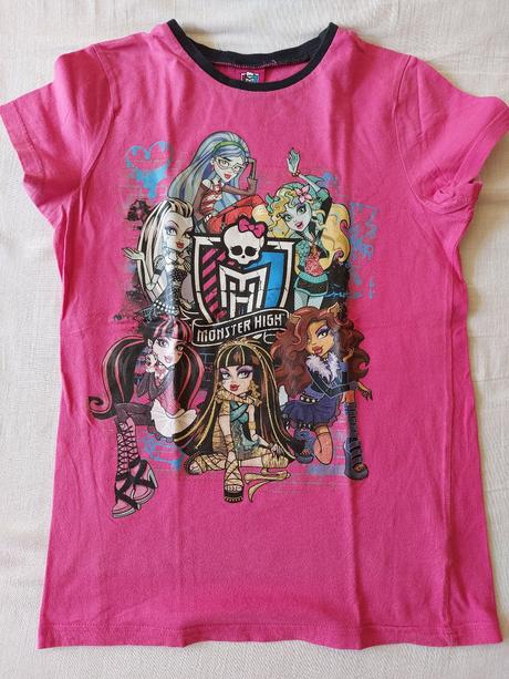 Dievčenské tričko monster, 146