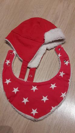 Súprava čiapka + nákrčník 92, bonprix,92