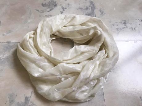 Jemná šatka na krk, xxl