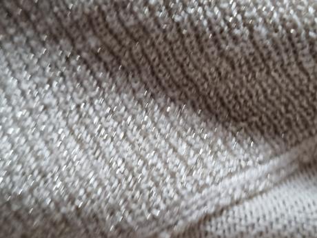 Krémové trblietavé bolerko m, m