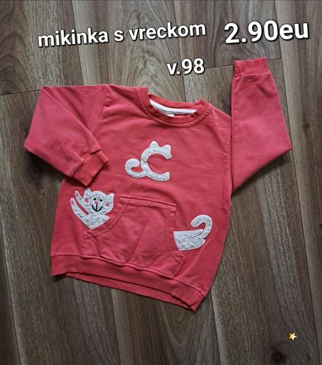 Mikina s vreckom, 98