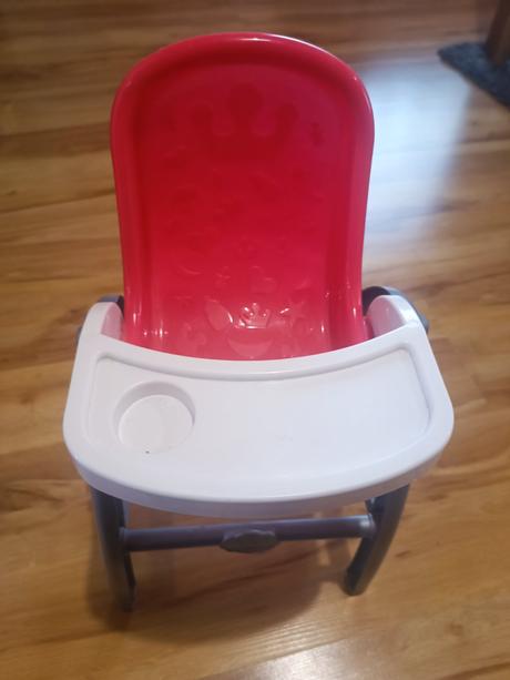 Stolička na kŕmenie alebo nosic pre babiku, 