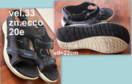 Detské tracking športové sandále veĺ.33, zn.ecco, ecco,33