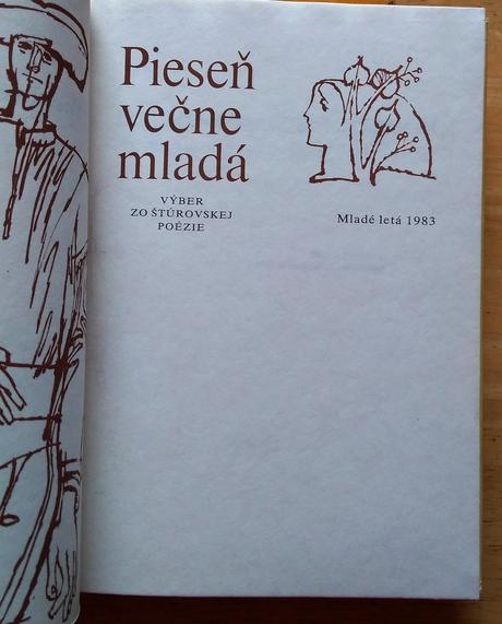 Pieseň večne mladá , výber štúrovskej poézie ,