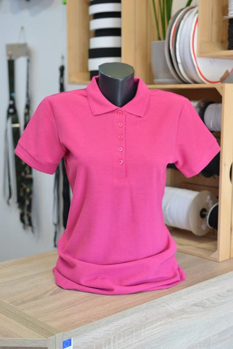 Dámska ružová polokošeľa xs, xs