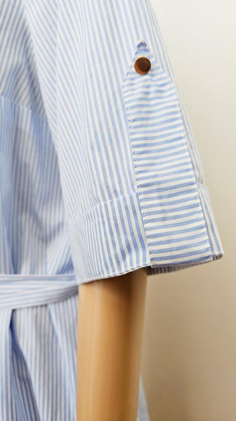 Pásikavé šaty, mohito,38