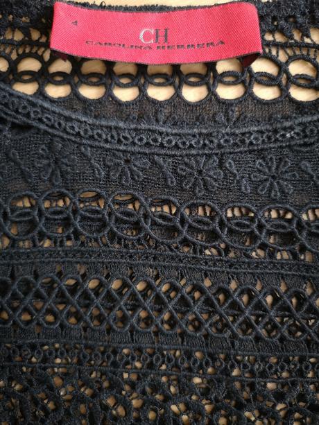 Carolina herrera čipkované šaty / tunika, 36