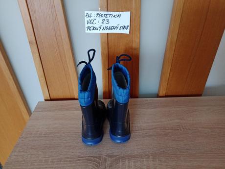 Chlapčenské gumáky zn.protetika veľ.23, protetika,23