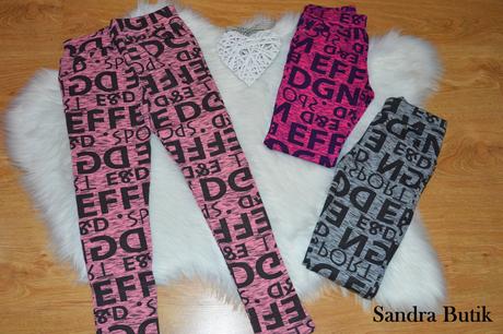 Detské zateplené legíny bavlnené, 80 - 176