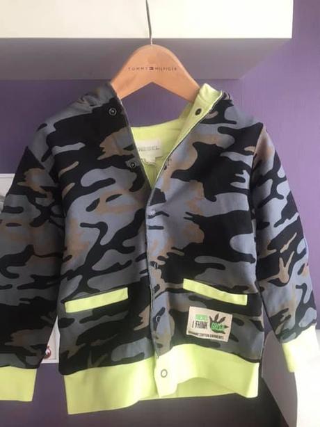 Diesel maskáčová army mikina s kapucňou, diesel,104