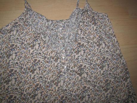 Košielka na tenké ramienka, h&m,xxl