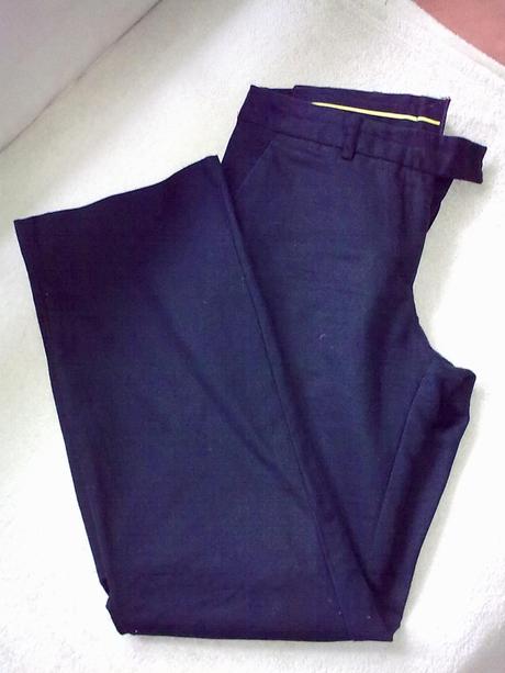  cierne nohavice, h&m,38