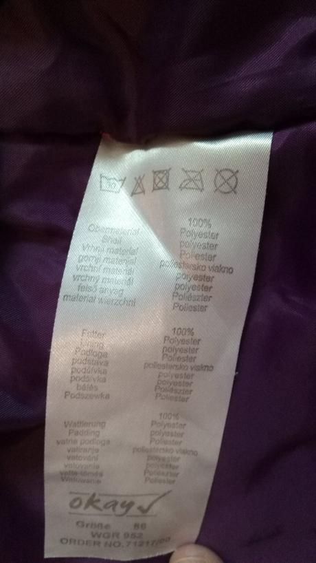 Zimná bunda, okay,86