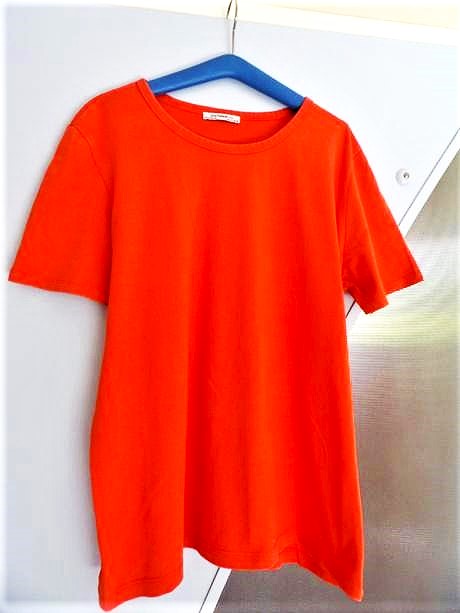 Kvalitné pestré tričko l/xl, zara,xl