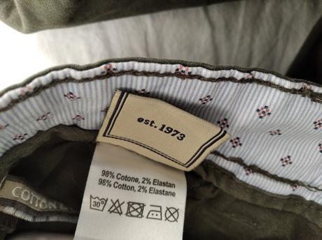 Nohavice cotton & silk - veľ. m, m