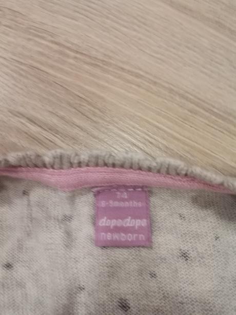 Dievčenský sivy svetrík na gombíky, dopodopo,74