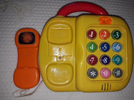 Zvuková hračka telefón alebo piano, 