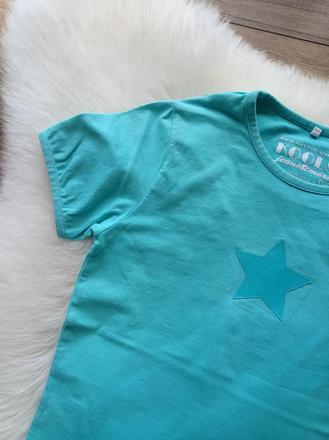 Kvalitne znackove jeans tricko super stav, 134