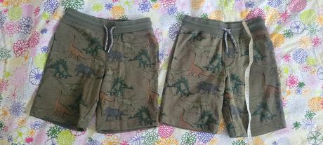 Kratase dvojicky motív dinosaurus, palomino,116