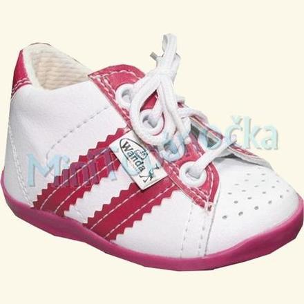 Capačky, obuv na prvé kroky wanda 019 fuxia, wanda,17 / 18 / 19 / 20 / 21