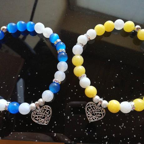 Handmade náramky, kľúčenky, talizman do auta, 