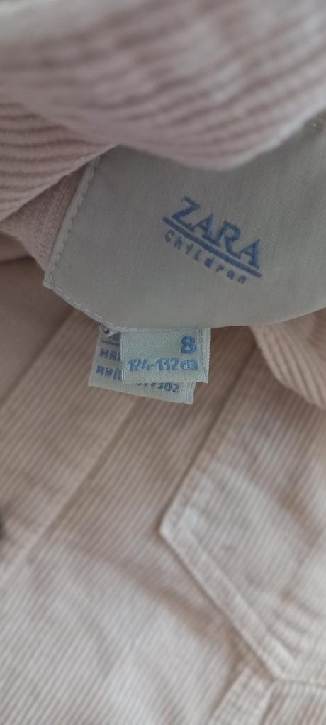 Kabát z menčestru, zara,128