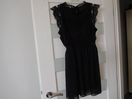 Šaty čierne, dámske 38,v, 36