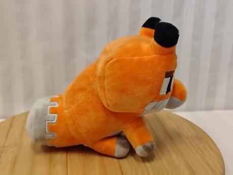 Zberateľská plyšová líška fox, minecraft, 19 cm,