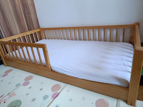 Detská posteľ montessori, šírka (cm): 70,dĺžka (cm): 140