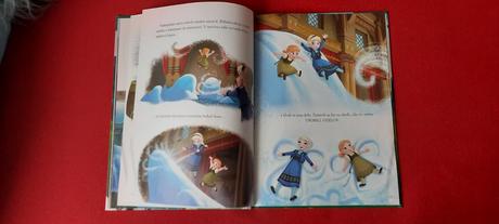 Knižka - ľadové kralovstvo vel. 29,5 x 21 cm,