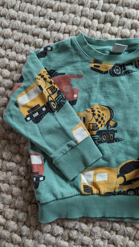 Lindex mikina stavebné stroje 98, lindex,98