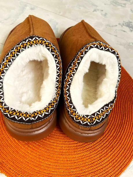 Teplé kožušinové zimné nasúvačky, 39