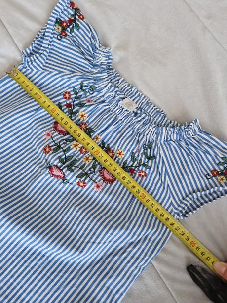 Lindex tričko vyšívané 110/116, lindex,116
