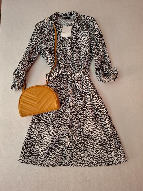 Košelové šaty s vreckami, mohito,34 / m / s