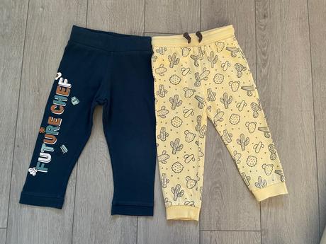 2x tepláky tenké, zn. pepco, v. 92, pepco,92