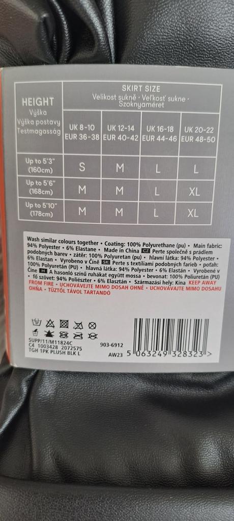 Nove zateplene leginy - imitacia koze, vel. l, f&f,40 / l