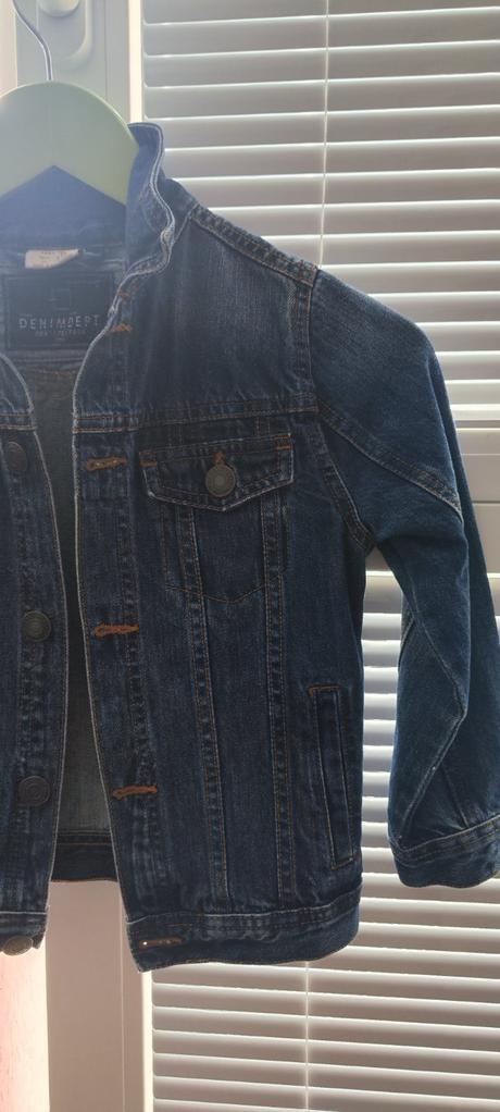 Riflová bunda, zara,116