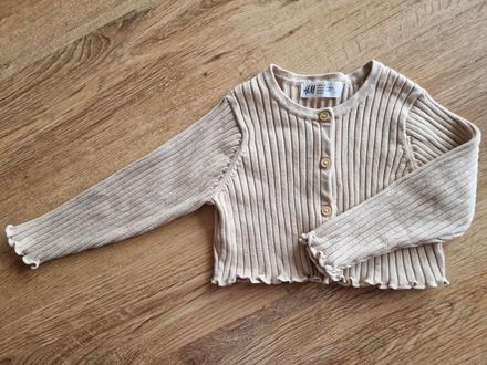 Svetrik k suknicke, h&m,92