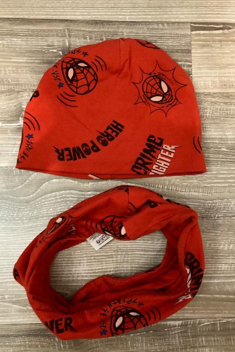 Prechodná súprava marvel,čiapka+nákrčnik, 116