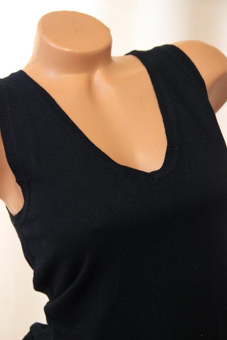 Čierna pletená vesta, orsay, orsay,s